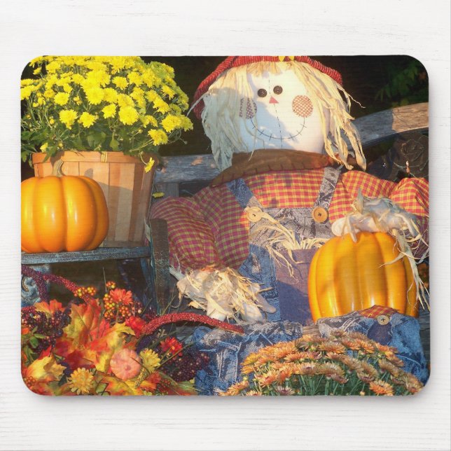 Herbst-Szene Mousepad (Vorne)