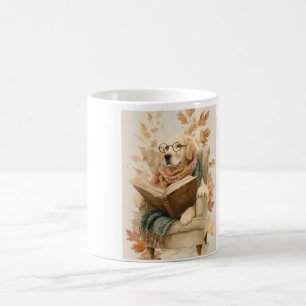 Herbst-Tasse für Hunde-Leser Kaffeetasse