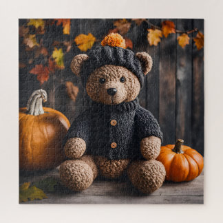Herbst-Teddybär-Puzzle Puzzle