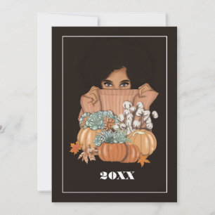 Herbst - Thanksgiving-Gruß Feiertagskarte