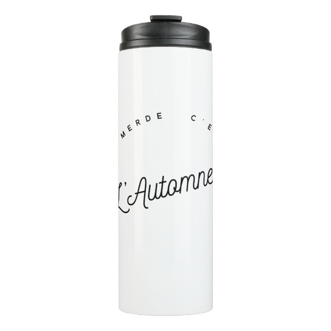 Herbst Thermosbecher (Vorderseite)