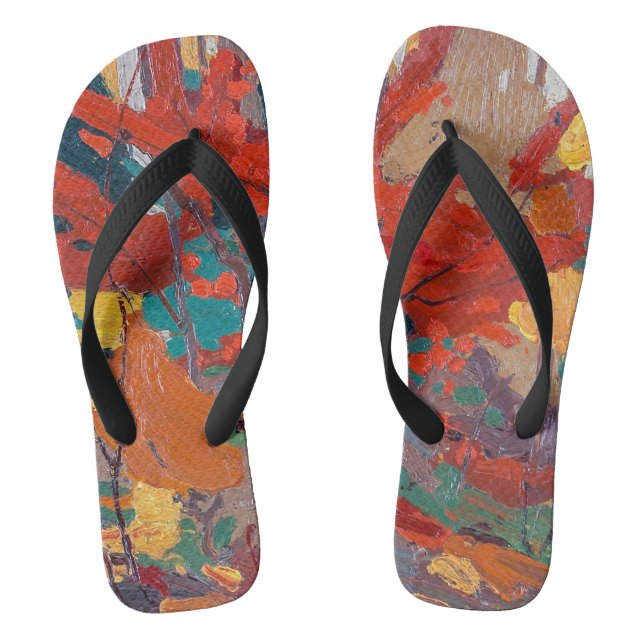 Herbst | Tom Thomson | FOTO Flip Flops (Fußbett)