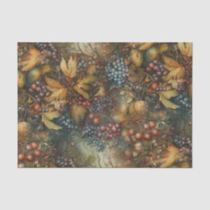 Herbst-Trauben Seidenpapier