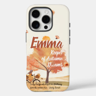 Herbst-Träume Girls - Personalisiertes Kunstposter iPhone 16 Pro Hülle