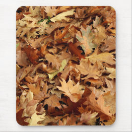 Herbst, trockene Blätter Mousepad