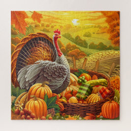 Herbst Türkei Pumpkins Erntedank Jigsaw Puzzle