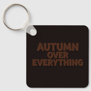 Herbst über alles schlüsselanhänger