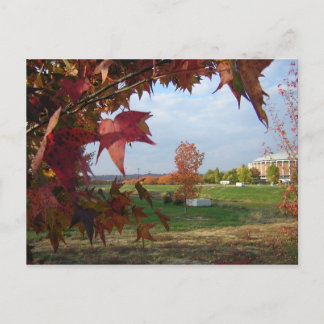 Herbst über Postkarte Convo