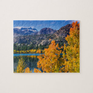 Herbst um Juni Lake, Kalifornien Puzzle