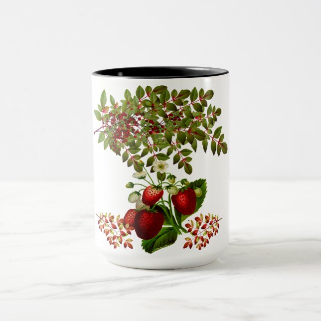 Herbst und Herbst Berry Foliage Tasse (Zentrum)