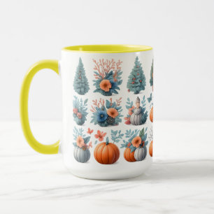 Herbst- und Winter-Saison-Keramikbecher Tasse