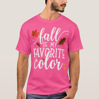 Herbst Verlass Lover Herbst ist meine Lieblingsfar T-Shirt