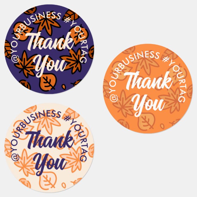 Herbst verlässt Social Media kleine Unternehmen Da Etiketten (Gruppe)