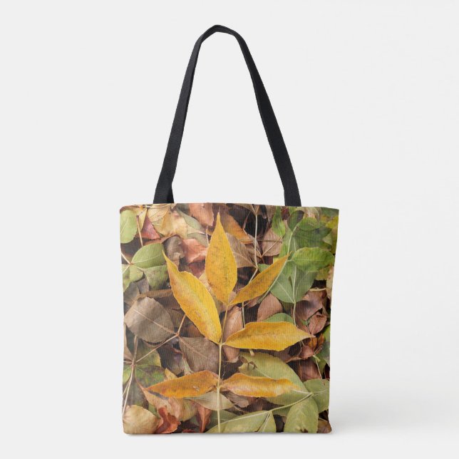 Herbst verlässt Taschen-Tasche (Rückseite)