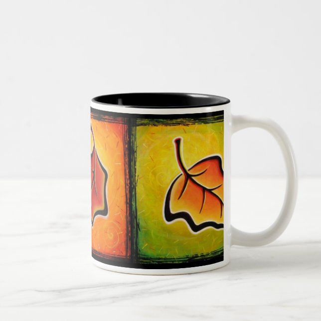Herbst verlässt Tasse (Rechts)