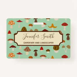 Herbst vermehrt sich Geschäfts-Abzeichen Ausweis