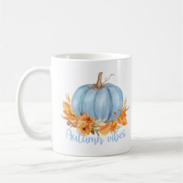 Herbst Vibes Blue Pumpkin Kaffeemarke Tasse