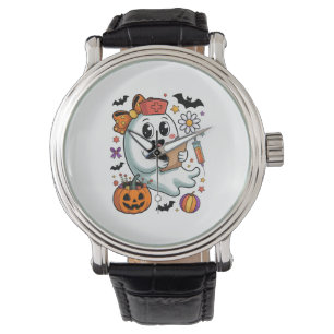 Herbst Vibes Ghost Nurse Herbst Armbanduhr