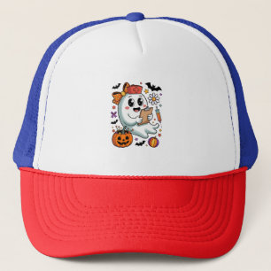 Herbst Vibes Ghost Nurse Herbst Truckerkappe