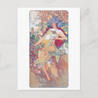 Herbst (vier Jahreszeiten), Alphonse Mucha