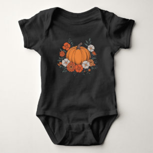 Herbst Vintage Kürbis Herbst Thanksgiving Baby Strampler