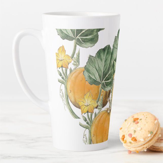 Herbst Vintage Pumpkins Milchtasse (Beispiel)