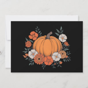 Herbst Vintager Pumpkin Herbst Erntedank Einladung