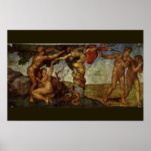 Herbst vom Garten Eden von Michelangelo Poster