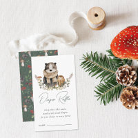 Herbst-Wald-Baby-Duschkabine