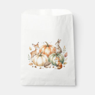 Herbst-Waldtiere bevorzugen Tüten Geschenktütchen
