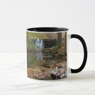 Herbst-Wasserfall und Bach Pennsylvania Natur Tasse