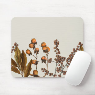 Herbst Wasserfarben Laub Blätter  Mousepad
