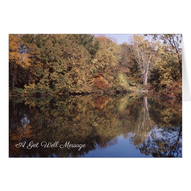 Herbst, Wasserspiegel werden gut (Vorderseite (Horizontal))