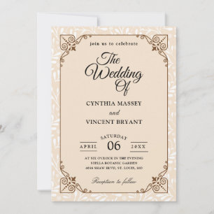 Herbst Western Land Hochzeitseinladungen Einladung