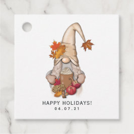 Herbst Whimsical Nordic Harvest Gnomes Gefallen Geschenkanhänger