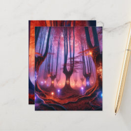 Herbst Whimsigoth Twilight Forest Scrapbook Paper