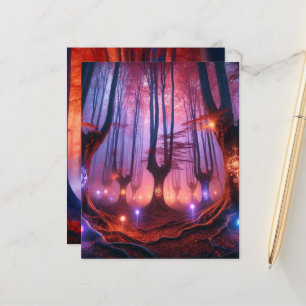 Herbst Whimsigoth Twilight Forest Scrapbook Paper