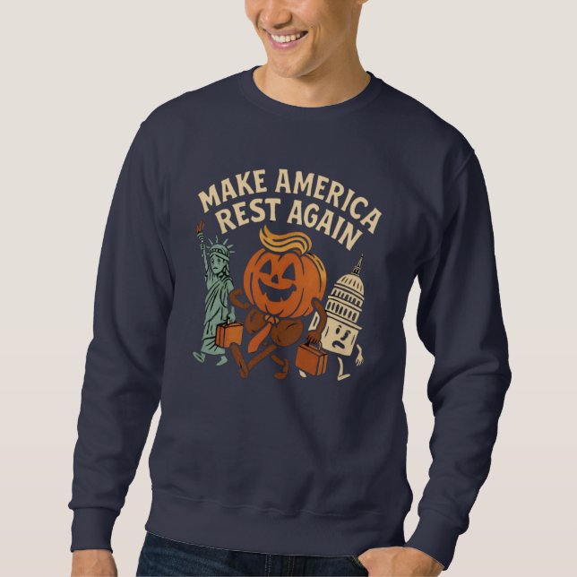 Herbst wieder großartig machen sweatshirt (Vorderseite)