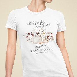Herbst-Wildblumen-Baby-Party Tri-Blend Shirt