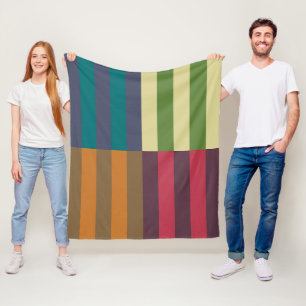 Herbst Winter Pantone Palette Fleecedecke