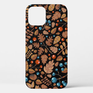 Herbst-Winter-Pflanzen: Vintage-Muster Case-Mate iPhone Hülle