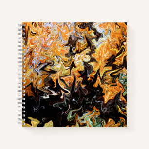 Herbst wirbeln.... notizbuch