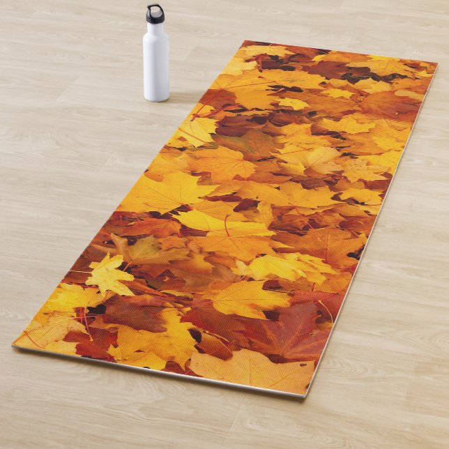 Herbst Yogamatte (Beispiel)