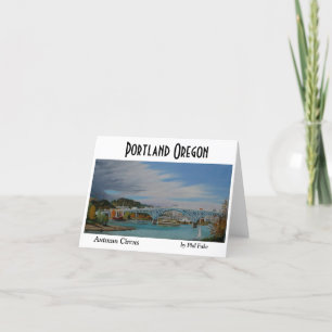 Herbst-Zirkus notecard Karte