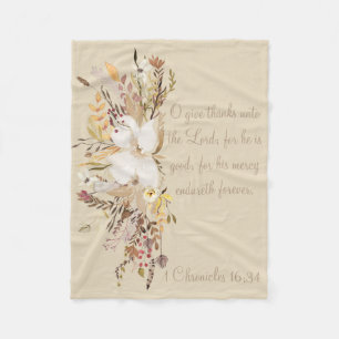 Herbst-Zuhause-SammlungScriptureThrow Fleecedecke