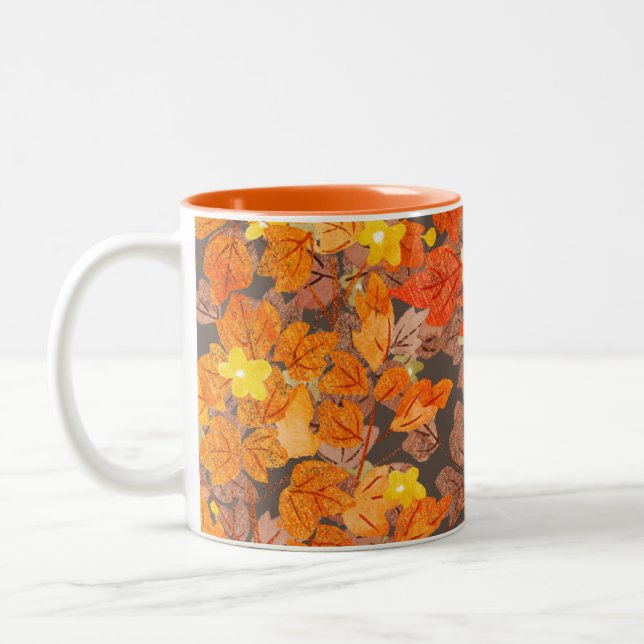 Herbst Zweifarbige Tasse (Links)