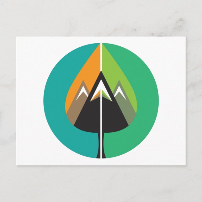 Herbstabenteuer Postkarte (Vorderseite)