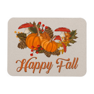 Herbstanordnung Happy Fall Magnet