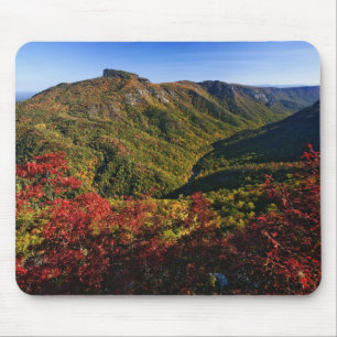 Herbstansicht der Linville Gorge, oft auch genannt Mousepad