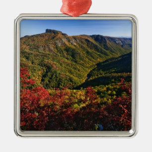 Herbstansicht der Linville Gorge, oft auch genannt Silbernes Ornament